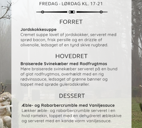 MÅNEDENS MENU