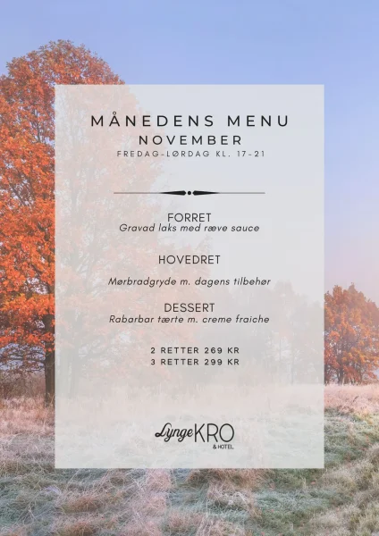 November-Menu